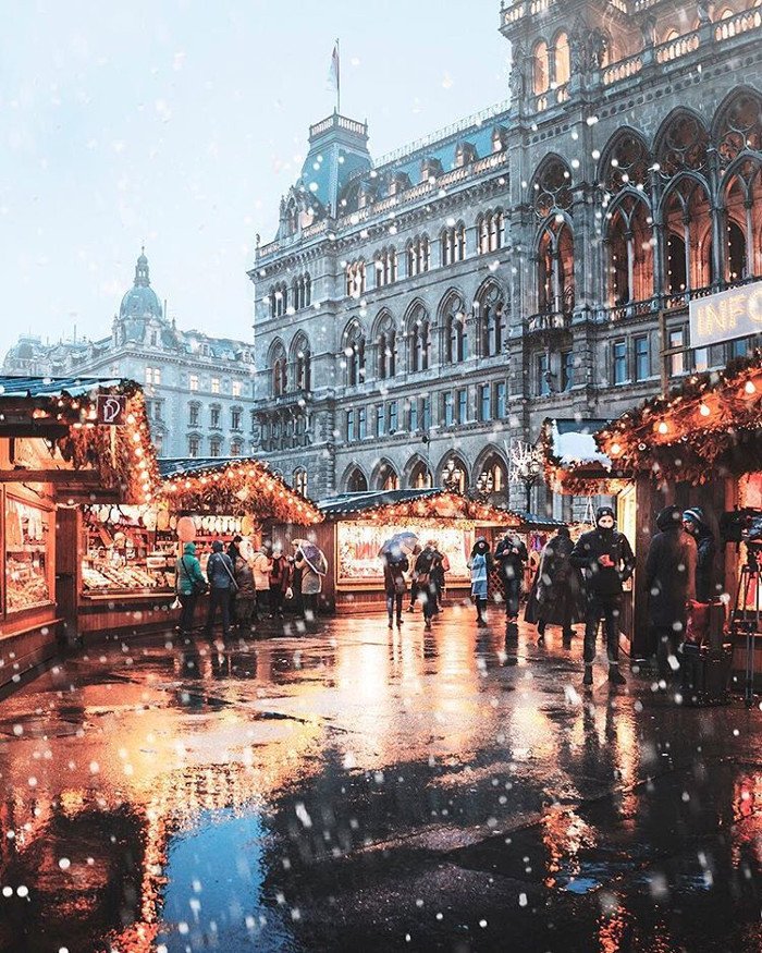 visitar viena en navidad