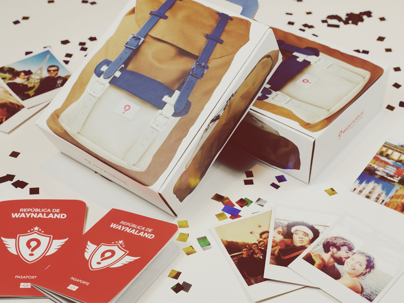 Regalar viaje sorpresa sin fecha