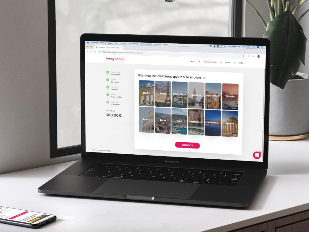 O que incluem as viagens waynabox