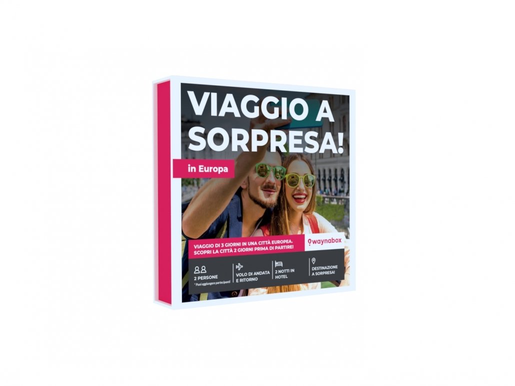 Gift box per viaggi a sorpresa